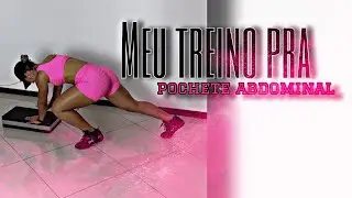 Como perder pochete abdominal, treinando em casa 🔥