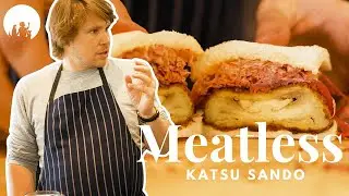 How A Meat Free Katsu Sando (Crispy Japanese Eggplant Sandwich) Is Made Ft. Fermented Hot Sauce