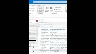 В папке &laquo;Входящие&raquo; Outlook отсутствует столбец &laquo;Дата получения&raquo;. Как это исправить?