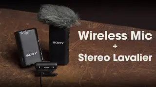 Sony wireless + cableless mic? W2BT + LV1 stereo lavalier mic First Impression and Real world test