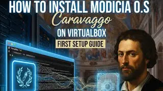 How to Install MODICIA O.S. Caravaggio on VirtualBox + First Setup Guide.