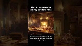 Medieval Christmas Escape ❄️ Immersive Ambience #CozyVibes #WinterAmbience #asmr