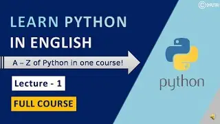 Python Tutorial in English | Learn Python in English | Python Full Course in English | (Part -1)