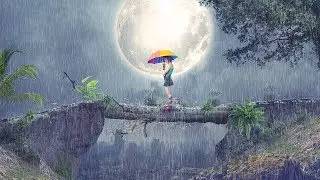 Rain Artwork Photo Manipulation | Photoshop Tutorial