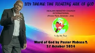 27 Oct 2024 | HMCI Power Park Word of God - Pastor Mabasa T.