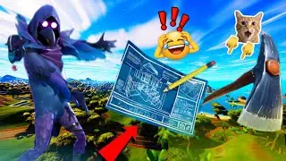 When A Fortnite Zero Build Player plays Build mode🤣...!