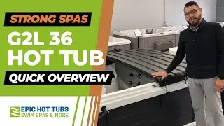 Six Person Hot Tub With Lounger | Durasport G2L 36