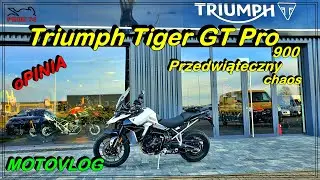Triumph Tiger 900 GT Pro | Przedświąteczny chaos na drodze | oPINIA | MotoVlog
