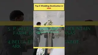 Top 5 Wedding Destination in USA #Shots