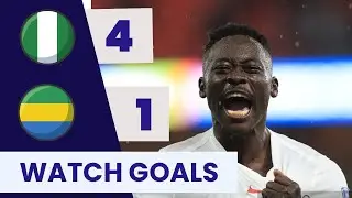 NIGERIA 4-1 GABON | AFRICA 2026 WORLD CUP PLAYOFFS | GOALS & HIGHLIGHTS 