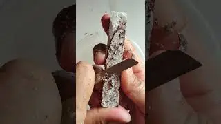 💥White slate bar dry and wet cleaning video 📸💥