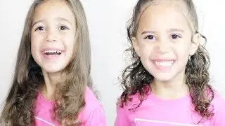 CURLY HAIR ROUTINE FOR LITTLE GIRLS | DRY CURLS TO MOISTURIZED CURLS!