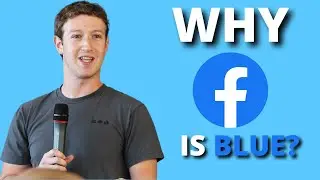 Why Facebook Theme Color Is Blue? | Reason Behind Blue Color of Facebook | Facebook | Facts #shorts