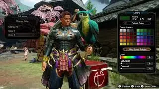 Menacing Macaw-Monster Hunter rise