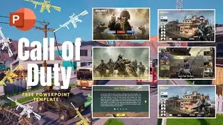 Call of Duty PPT Template | Free PowerPoint Template  | John Andrei Reyes