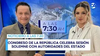 Congreso de la República celebra Sesión Solemne con autoridades del Estado #ALAS730AM (15/01/2026)