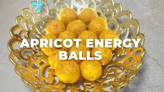 Apricot Energy Balls l Dairy Free Refined Sugar Free Energy Bites - Flavours Treat