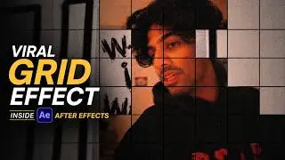 Create this Viral Grid Effect in just 30 seconds | After effects