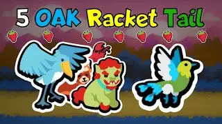 The Perfect Storm: 5 OF A KIND Racket Tail (Weekly Pack) - Super Auto Pets