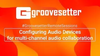 Configuring audio devices for online music collaboration