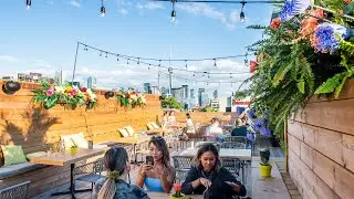 Sky Flower is Toronto's new pop-up rooftop patio