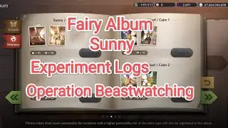 Black Desert Mobile Fairy Album Sunny Experiment Logs & Operation Beastwatching #fairy #bdm #album