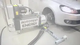 ROTOTEST - Chassis Dynamometer Set Up