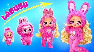 La Poupée LABUBU Grandit ! LOL OMG DIYs