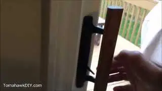 How to Fix Sliding Glass Door Lock