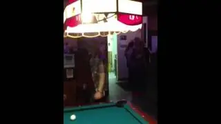 Crazy hillbilly at Hoosiers Bar and Grill