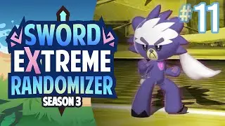 ВСТРЕЧА С ПРИЗРАКОМ КУБФУ?! | Pokemon Sword EXTREME Randomizer S3 (Эпизод 11)