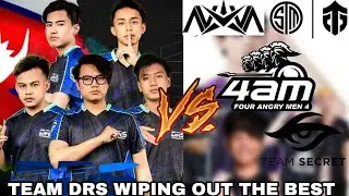 DRS (Da Real Soldiers) Wiping Out The Big Team From Around The World || Ft. NOVA XQF , 4AM , TSM etc