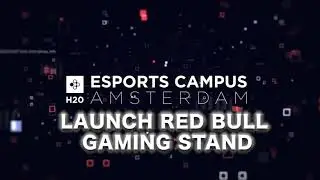 Red Bull Esports Area in de H20 Esports Campus Amsterdam