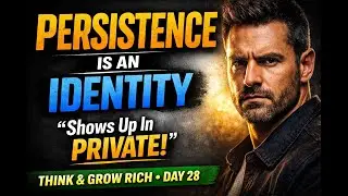 Think and Grow Rich Day 28: Persistence Is an Identity (Not Motivation)