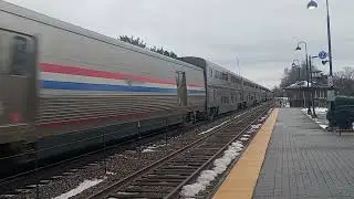 Amtrak Empire Builder 7 at Deerfield, IL