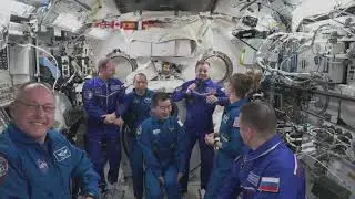 International space station change of command
