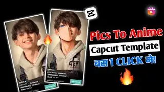 Anime Capcut Template || Picture Change In Anime || New Capcut Template || New Trending Reels Edit
