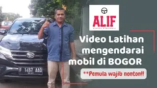 Dokuvlog ALIF Kursus Mengemudi Bogor tentang rute latihan yang menarik dan mantap