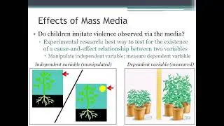 PSYC 370 Video Lecture - Mass Media and Observational Learning
