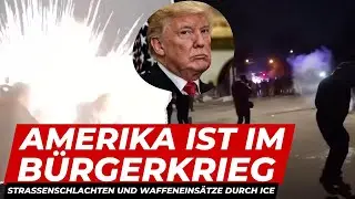 EILMELDUNG: ICE schie&szlig;t wieder auf Menschen! USA im B&uuml;rgerkrieg, Einsatz von chemischen Kampfmitteln