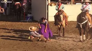 Veterinario da consulta en el coleadero
