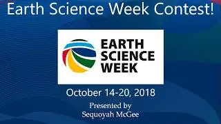 Earth Science Week Contests 2018