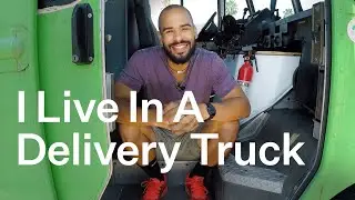 Living In A Solar-Powered Delivery Truck | Relocated