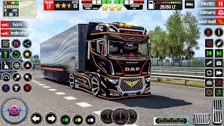 Oil tanker truck driving | truck wala game | truck driver game | truck game video | truck game 3d #8