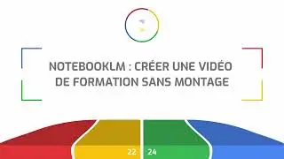 NotebookLM : créer une vidéo de formation SANS montage