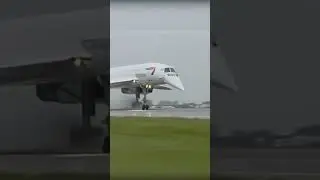 Concorde High Speed Landing!