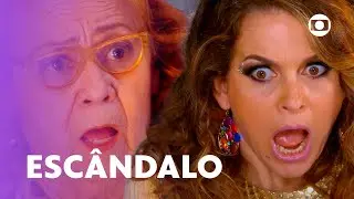Epifânia escuta Chayene dizer que não tá grávida e ameaça contar tudo! | Cheias de Charme | TV Globo