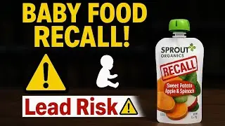 ⚠️ Recall Alert: Sprout Organics Recall: Baby Food Pouches Pulled for Possible Lead Contamination!