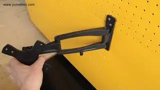 S59: Monitor Wandhalterung voll beweglich 3-Arm-Gelenkhalterung Slimline