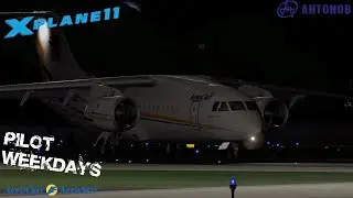 An-148 JARDesign | Івано-Франківськ - Бориспіль | UKLI-UKBB | Aerosvit | X-Plane 11